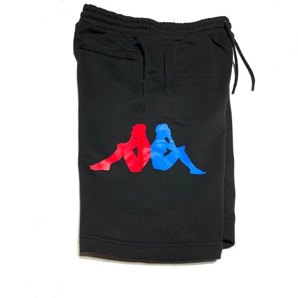 Kappa Shorts Kappa Mens Black Comfy Short Size Xl Poshmark